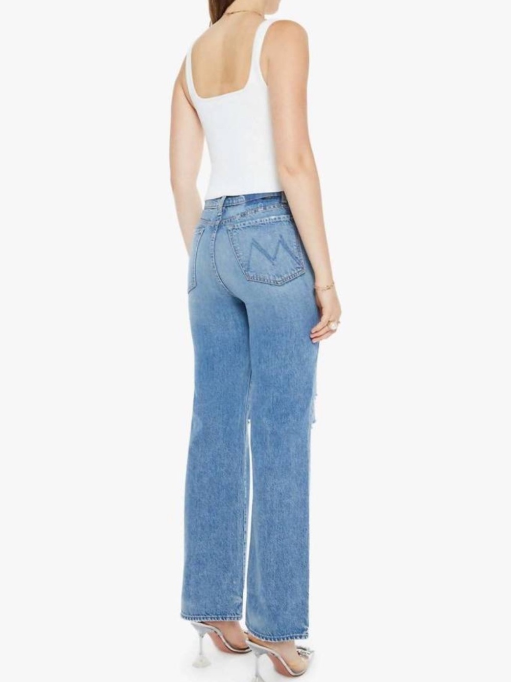 MOTHER The Rambler Sneak TCB Jeans - Picture 4 of 13